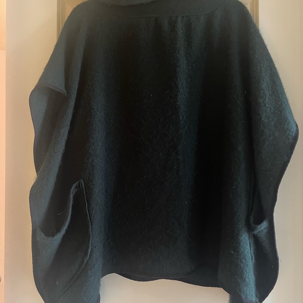 BCBG Dark Green Cape